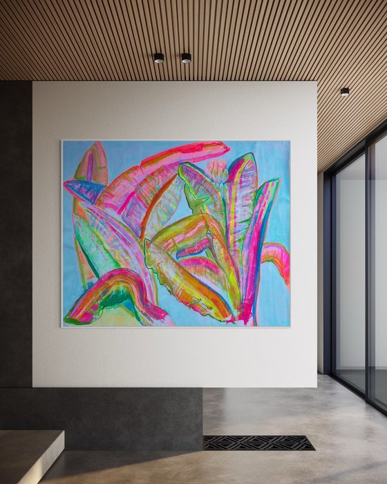 ‘Banana Leaves Sway’