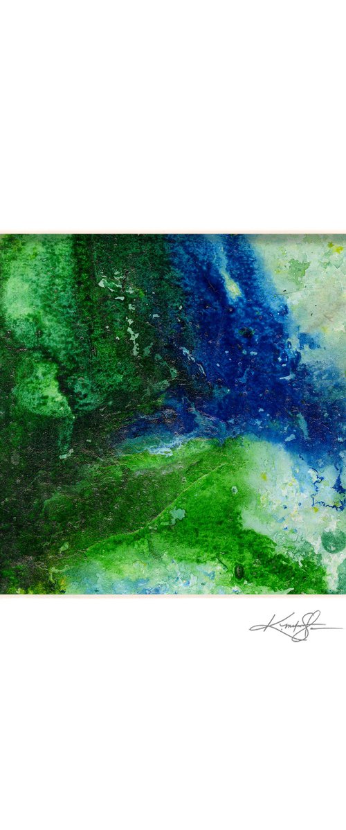 Ethereal Dream 19 - Highly Textural Mixed Media Painting by Kathy Morton Stanion by Kathy Morton Stanion