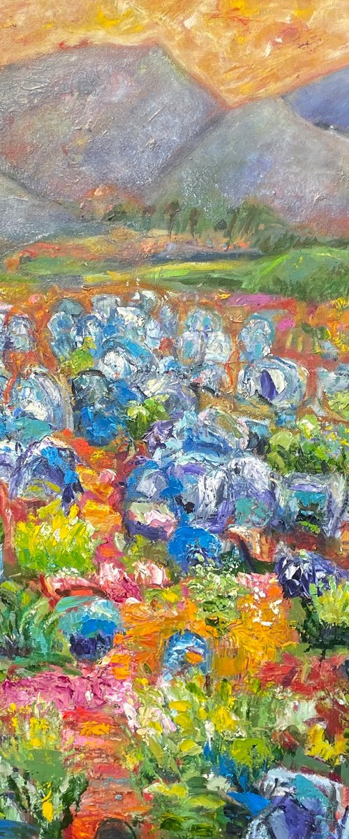 SALTBUSH AND RED EARTH by Maureen Finck