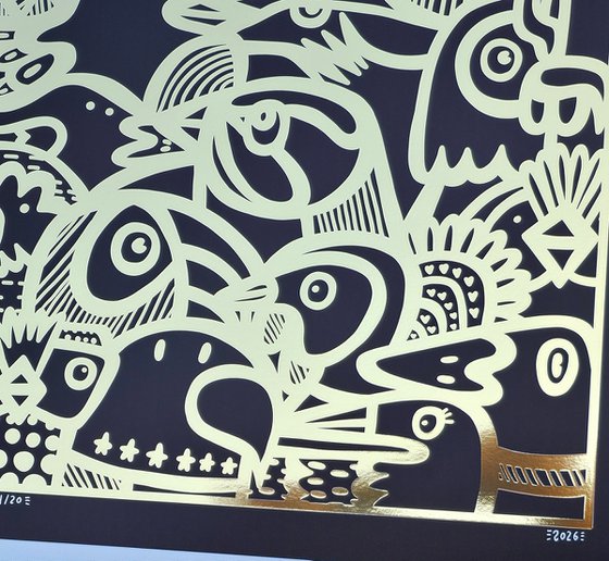 Gold Birds