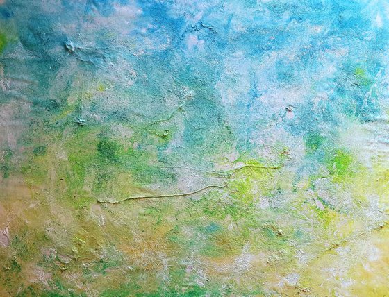 Two elements (n.267) - 85 x 65 x 2,50 cm - ready to hang - acrylic painting on stretched canvas