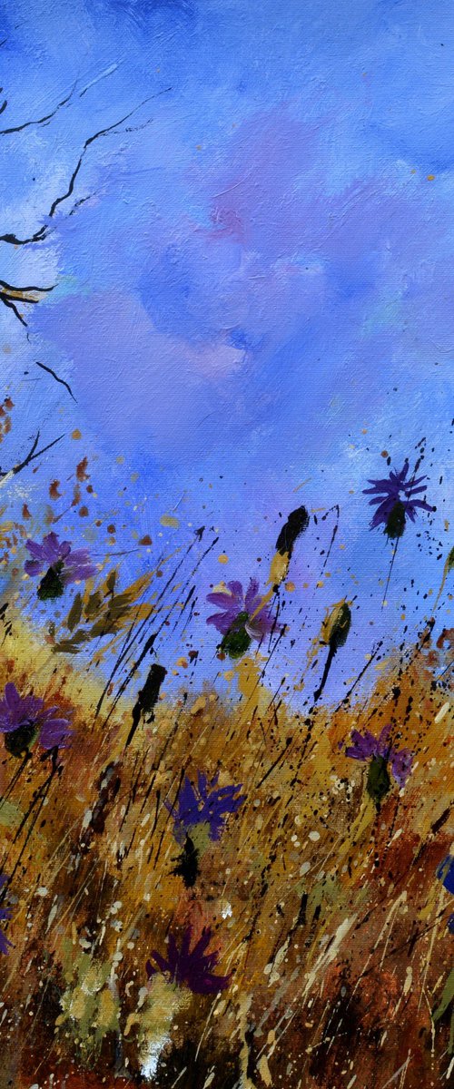 A few cornflowers by Pol Henry Ledent