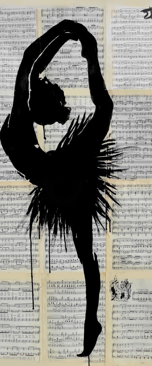 DEMI POINTE by Loui Jover