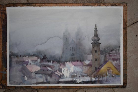 Foggy evening...