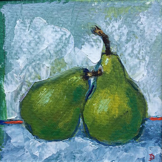 Green Pears. SOLD