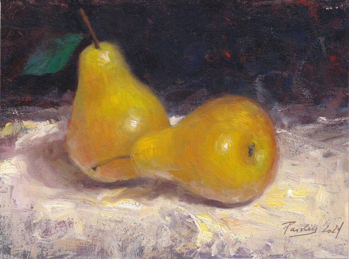 Pair of Pears by Ayna Paisley