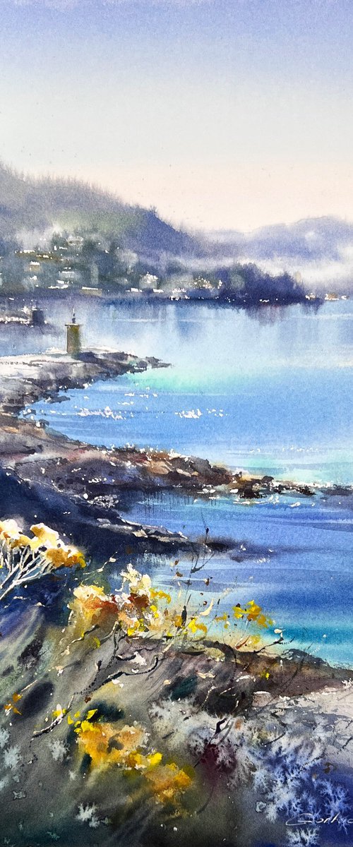 Liguria in Soft Light by Eugenia Gorbacheva