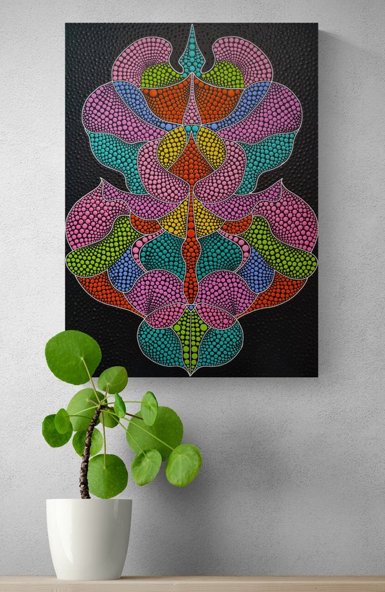 Psychedelic Lotus Garden