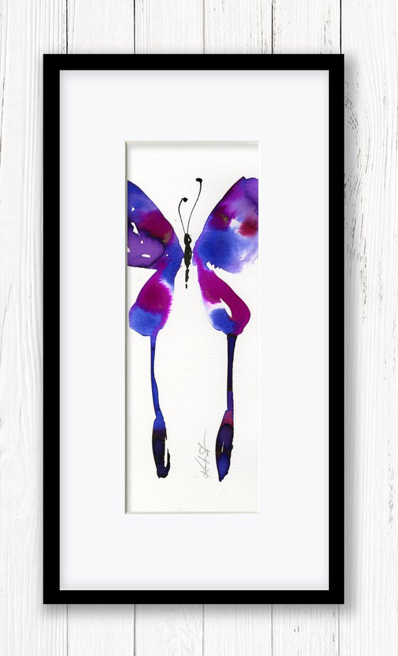 Butterfly Zen 7 - Painting  by Kathy Morton Stanion