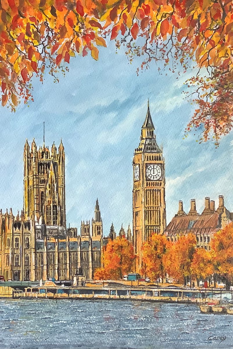 Big Ben The Palace of Westminster by Darren Carey