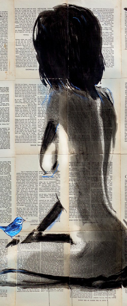 HOPEFULLY BLUE by Loui Jover