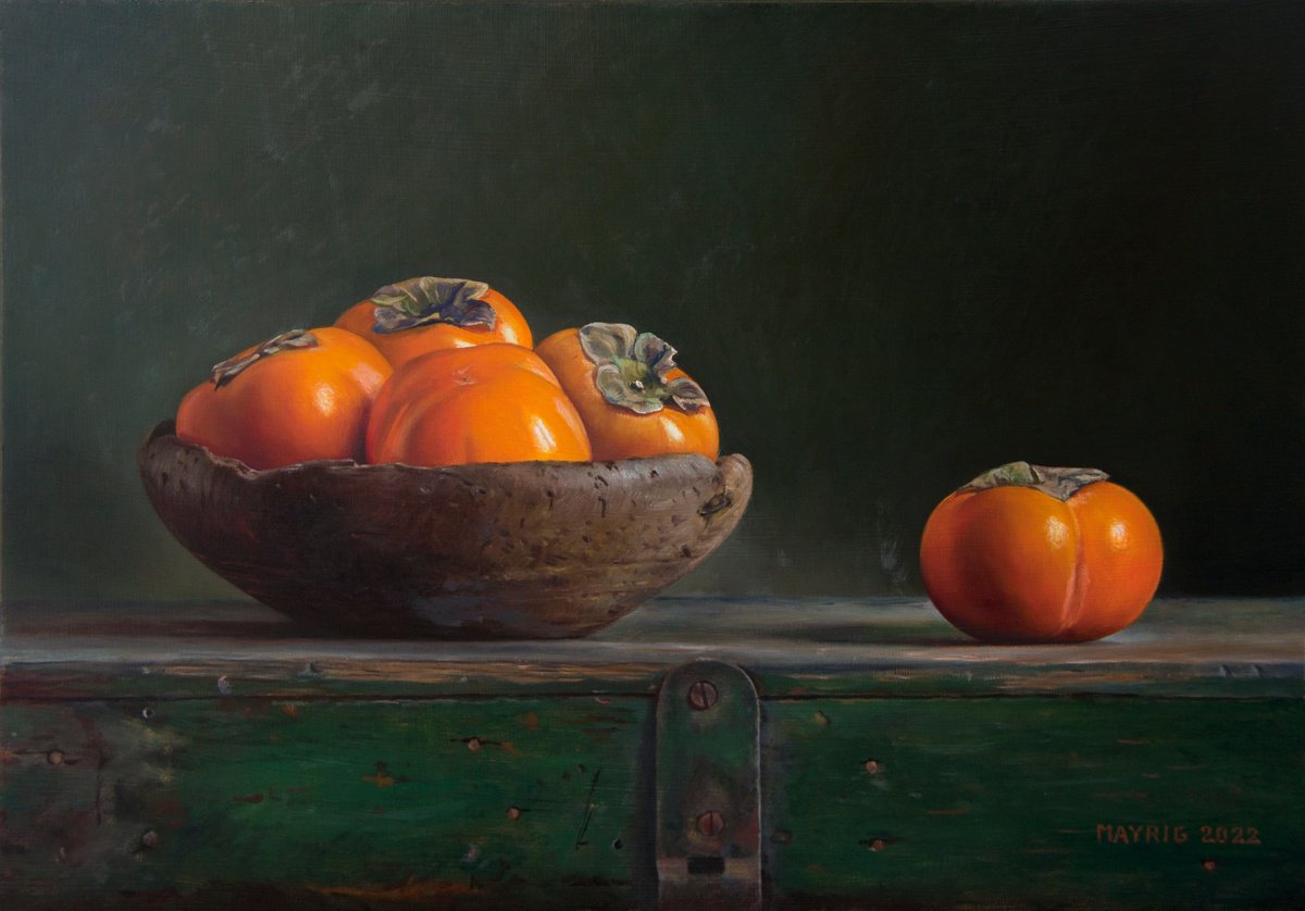 Persimmon on the run by Mayrig Simonjan