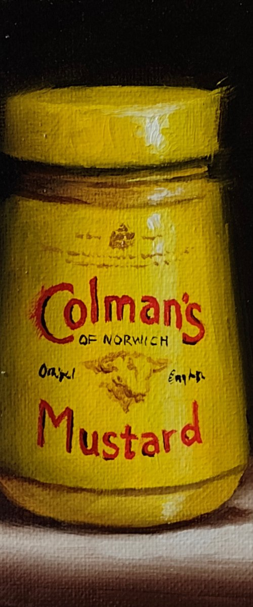 Colman’s mustard by Jane Palmer Art