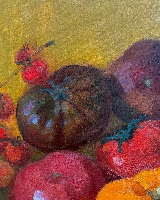 Still life with Tomatoes