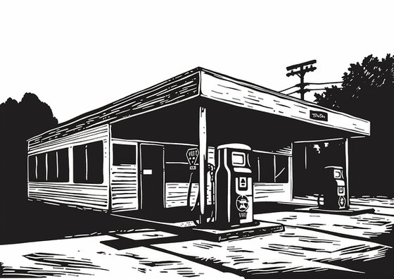 Gas station