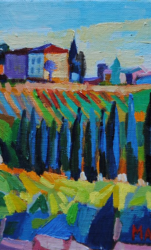 Landscapes of Tuscany # 14 by Maja Đokić Mihajlović