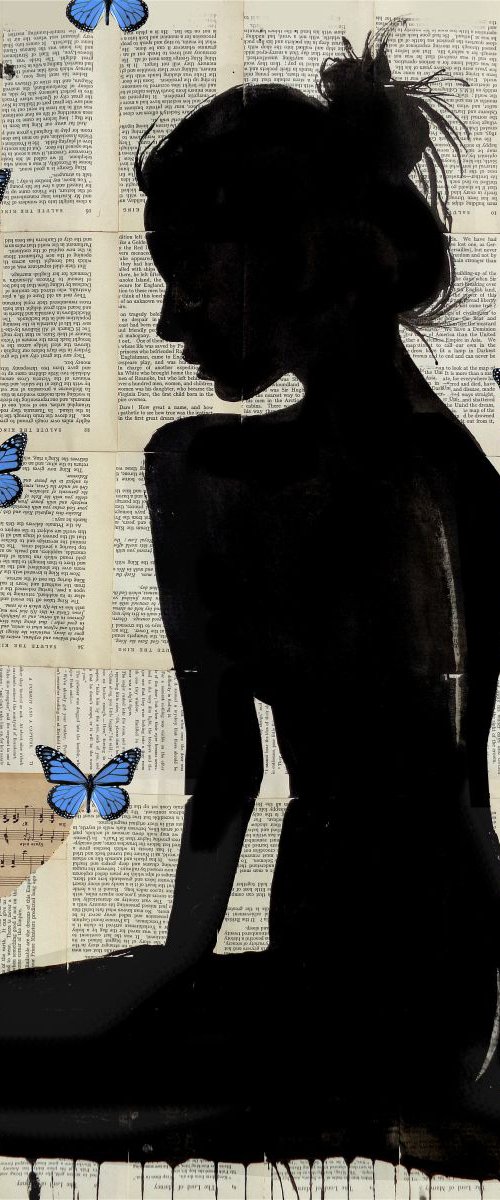 BLUE FRAGILITY by Loui Jover