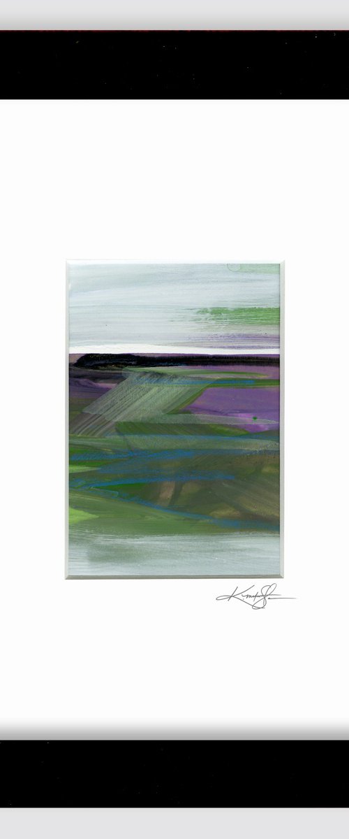 Journey 034 - Landscape painting by Kathy Morton Stanion by Kathy Morton Stanion