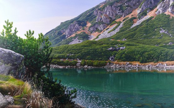 Forgotten mountain lake