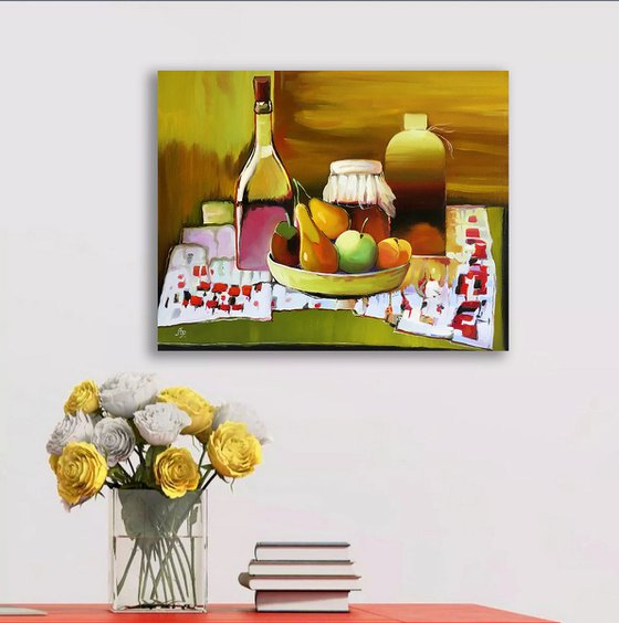 Still life with fruits