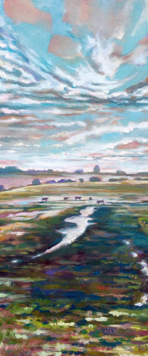 Glynde Marsh by Guy  Pickford