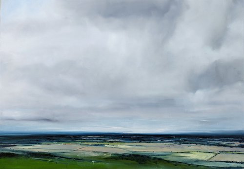 View from Chinnor Hill by Jo Earl