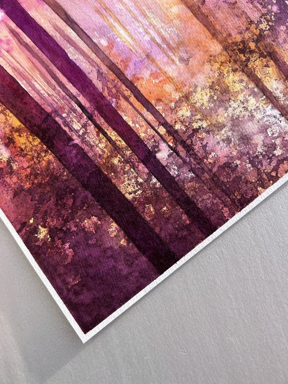 Теплий лісовий ранок