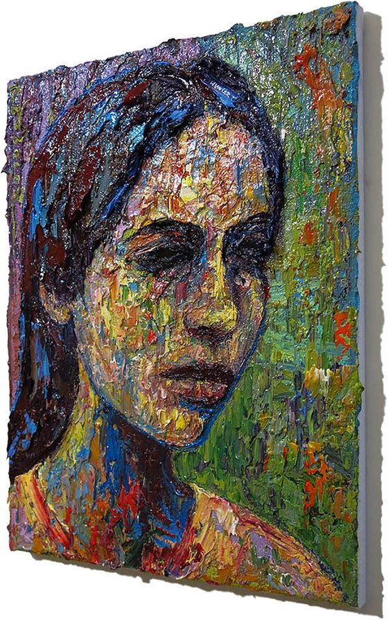 Original Oil Painting Portrait