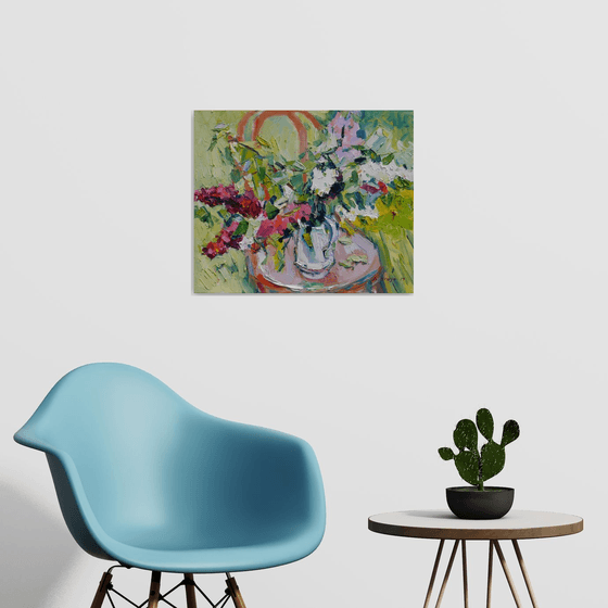 Still life with lilac