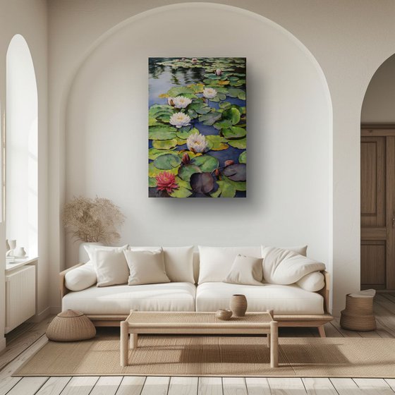 "Symphony of Water Lilies"