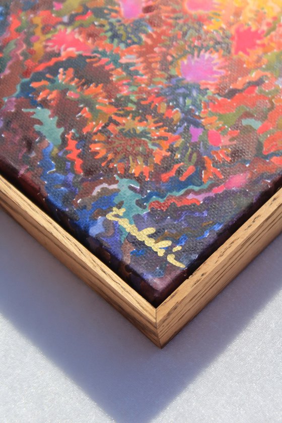 Pink Thistle Blossom