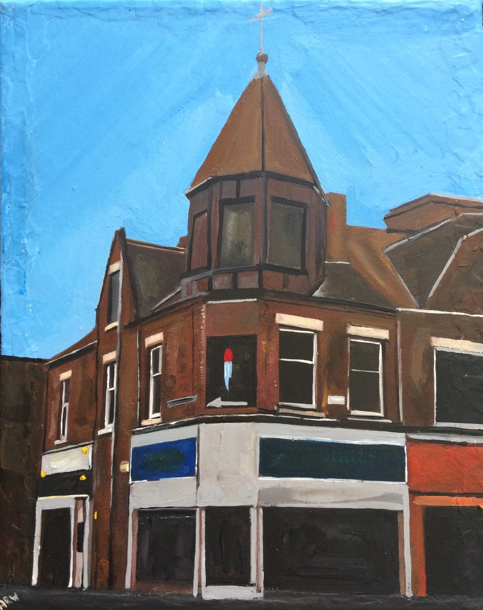 Hull, Street Corner and Empty Shop by Andrew Reid Wildman