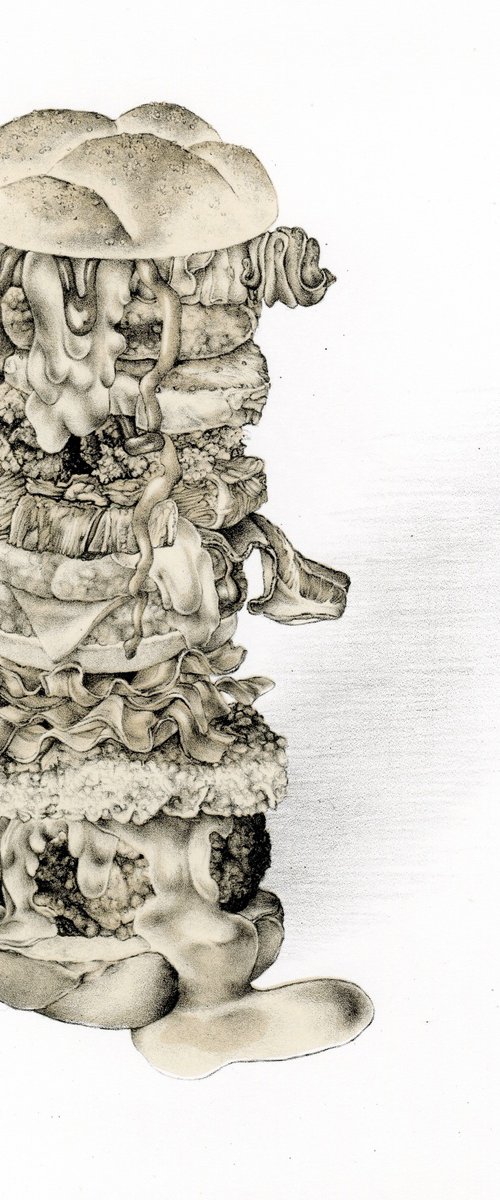 Untitled (Hamburger) by Valerie Syposz