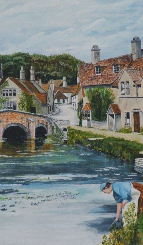 Castle Combe 1900,s by Philip Baker