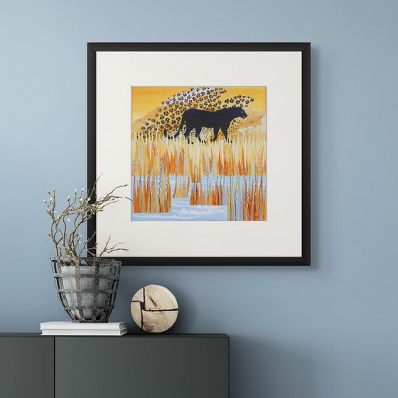 Weeping Willow with Dove