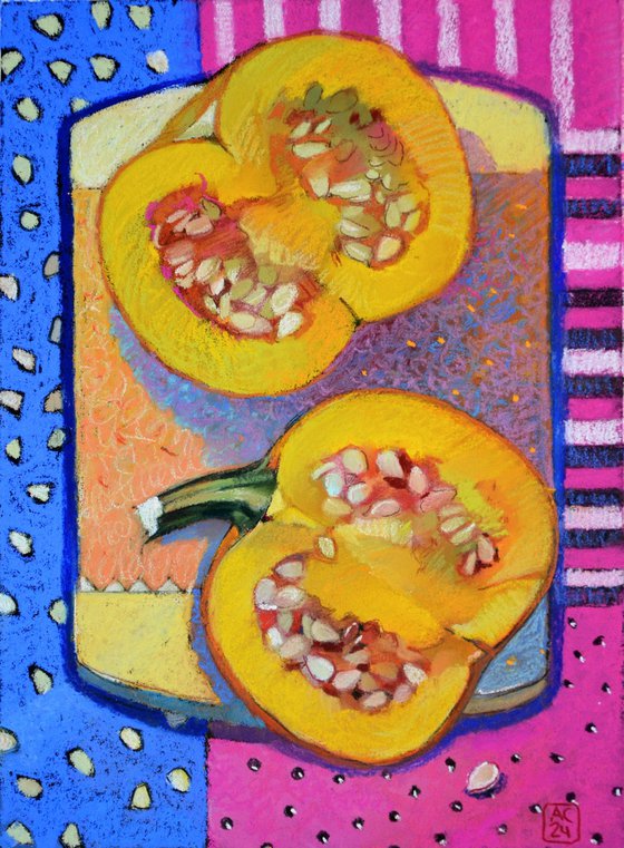 Still life with pumpkin