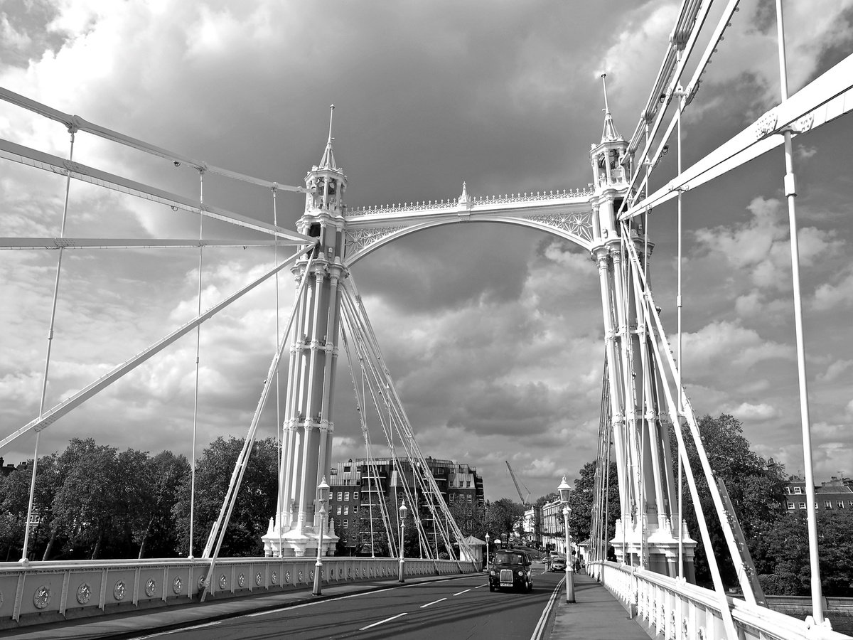 Albert Bridge, London 2 by Alex Cassels