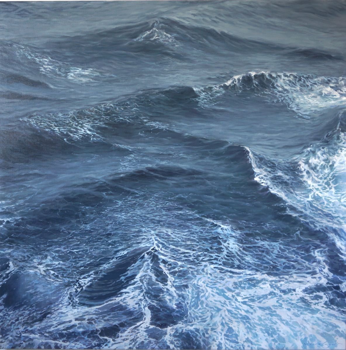 Water of the oceans. Pacific 7 by Sergej Sologub