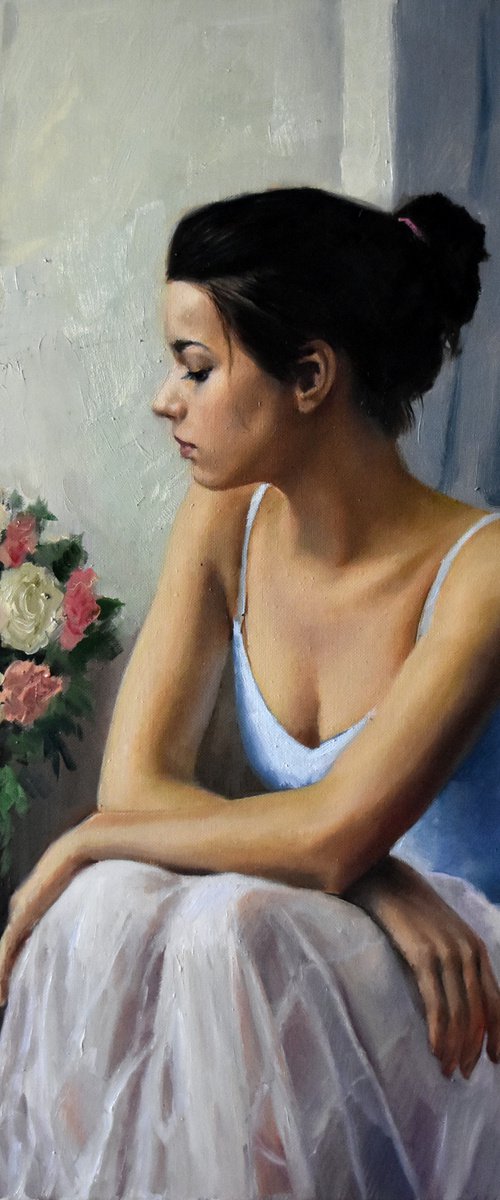 Portrait of the ballerina girl by Serghei Ghetiu