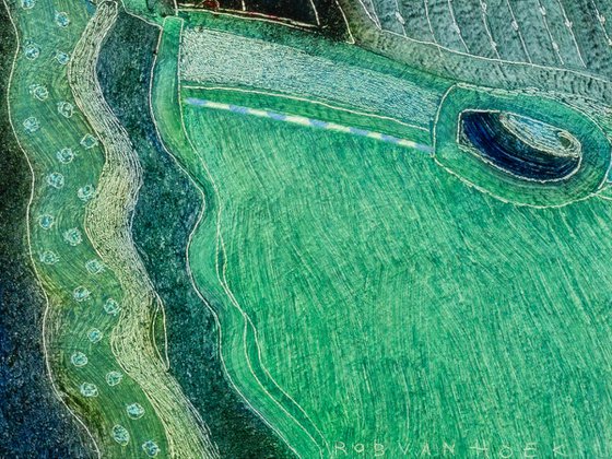 In fields of green