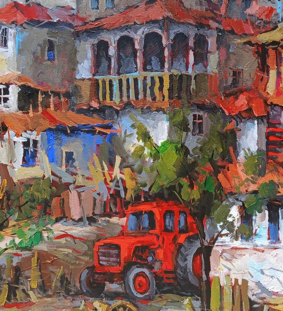Red-Tiled Village