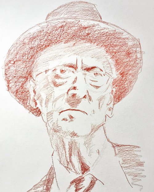 Man With a Hat by Dominique Dève