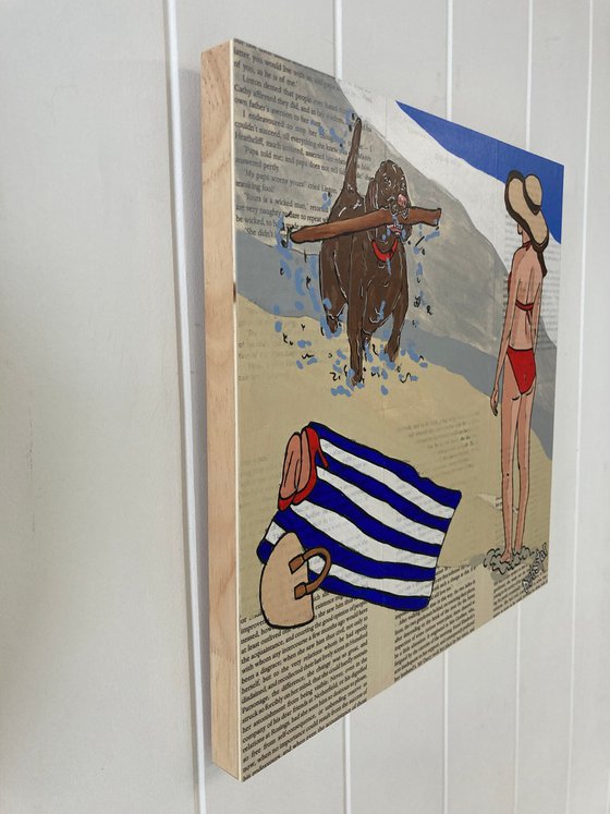 Dog Days Fetch It 30cm x 30cm