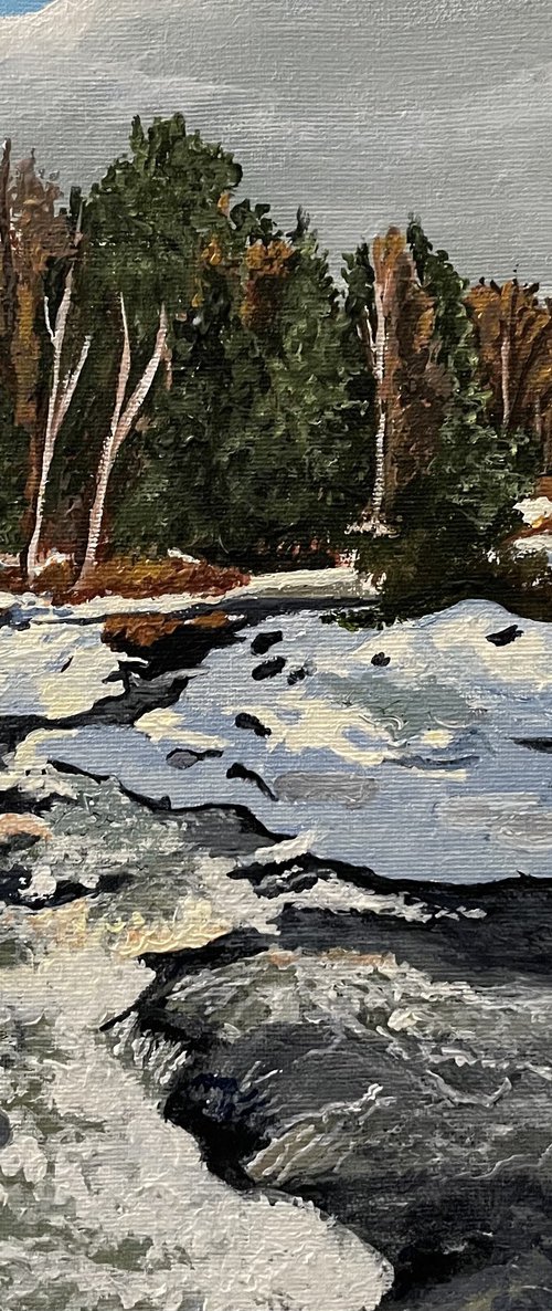 Chutes des Bleuets II by Anne Shaughnessy