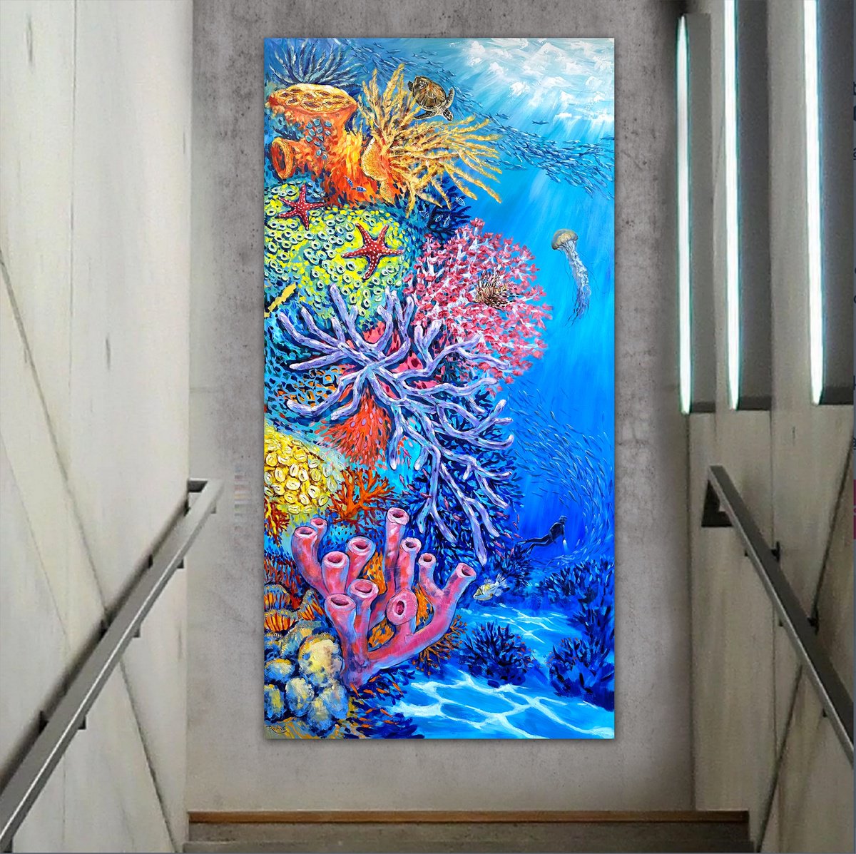 Coral Reef Wonder by Irina Redine