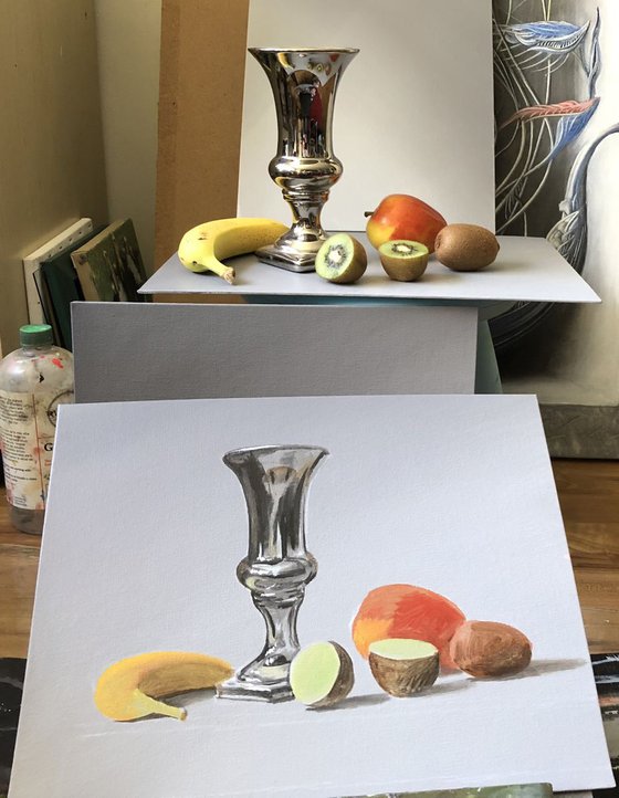 GOBLET AND FRUITS