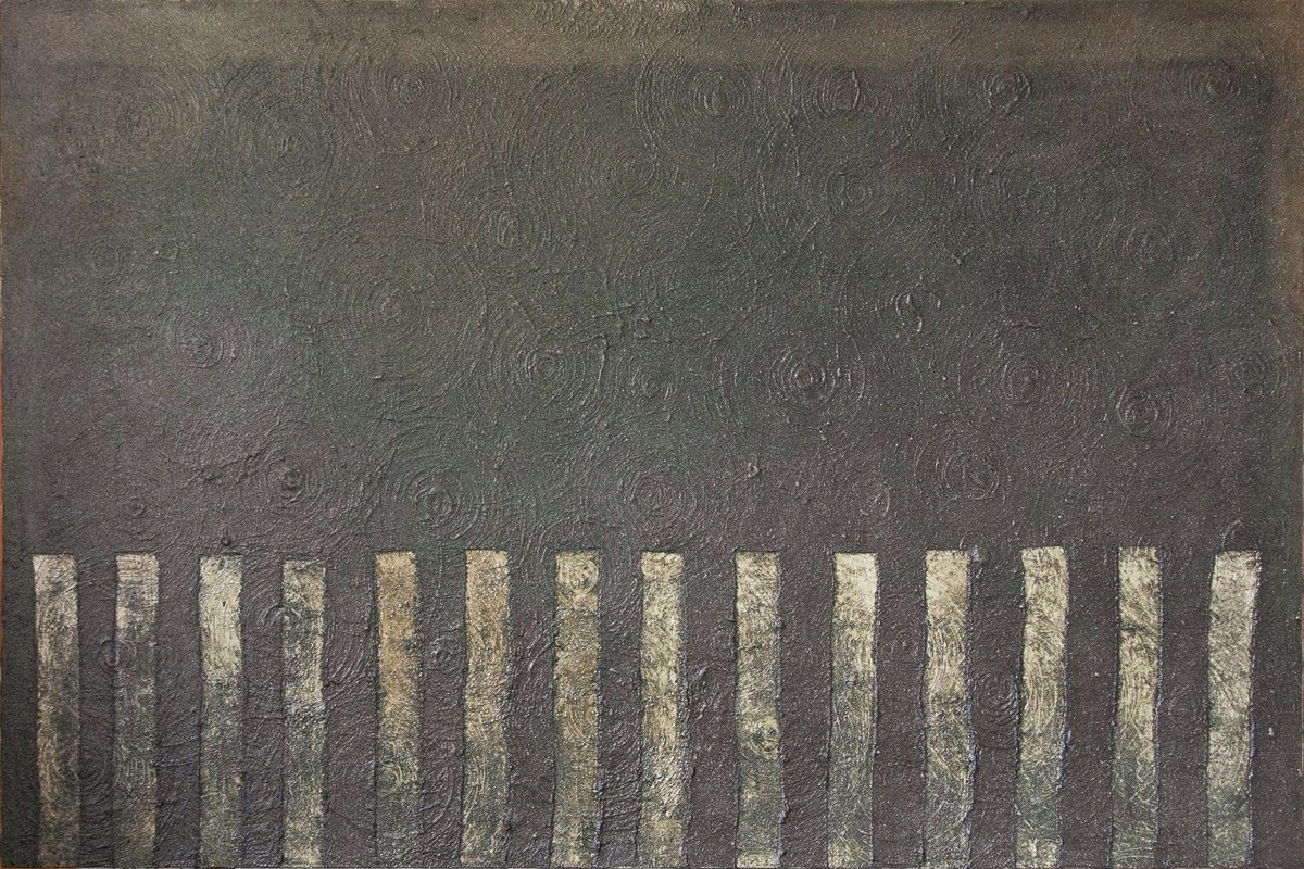 Vertical Concepts - Deep Silver Vision By Bruno Biondi, 59 X 39, Artwork For Sale On Artfinder