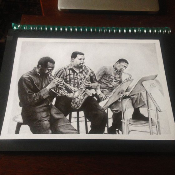"Jazz" - Commissioned Graphite Pencil Drawing