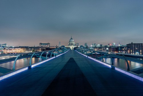 London at Night 14 by Alistair Wells