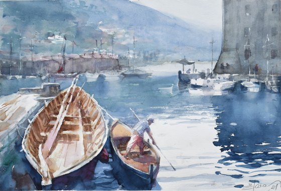 Dubrovnik harbor